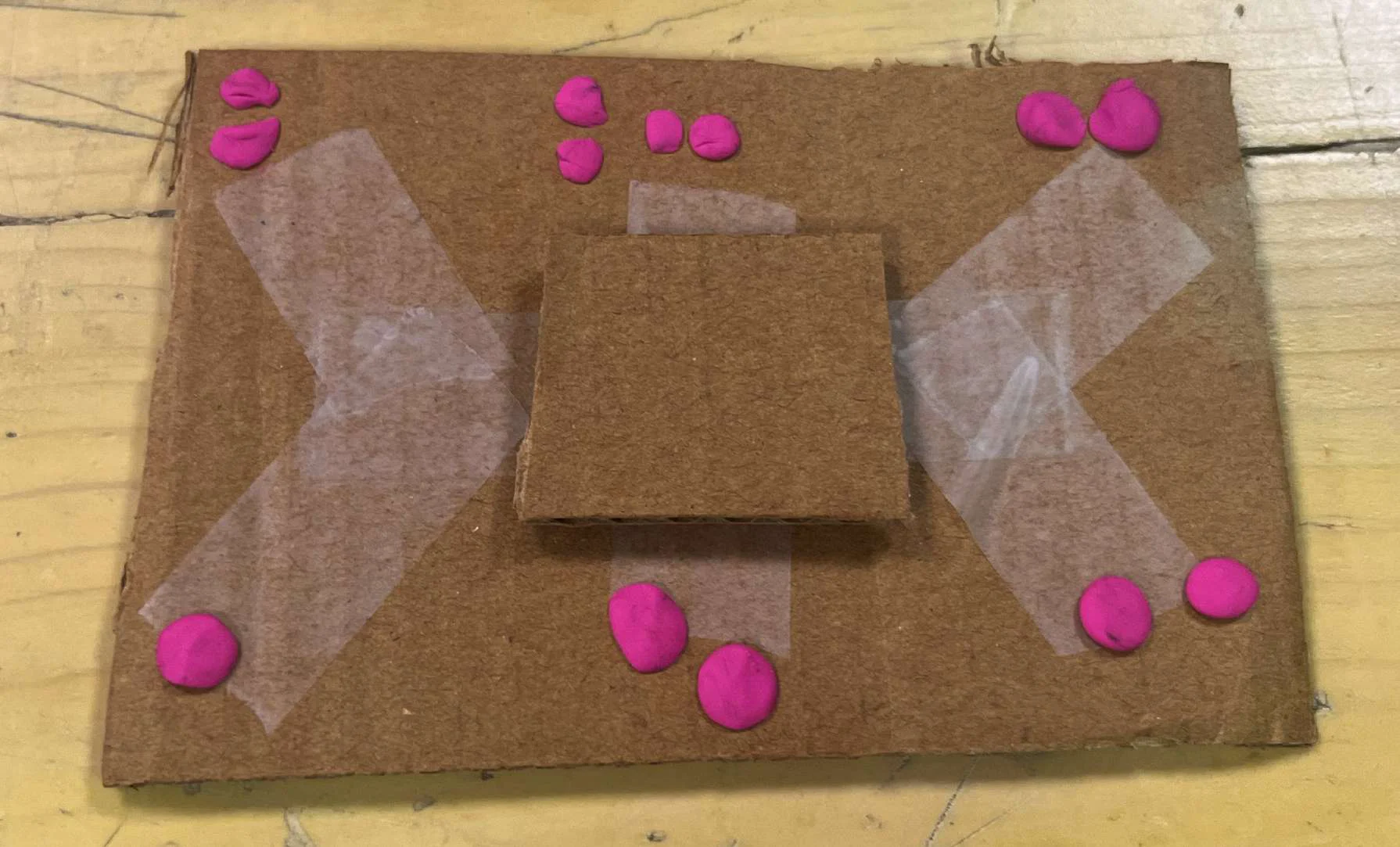 Dedicated workspace mini braille map